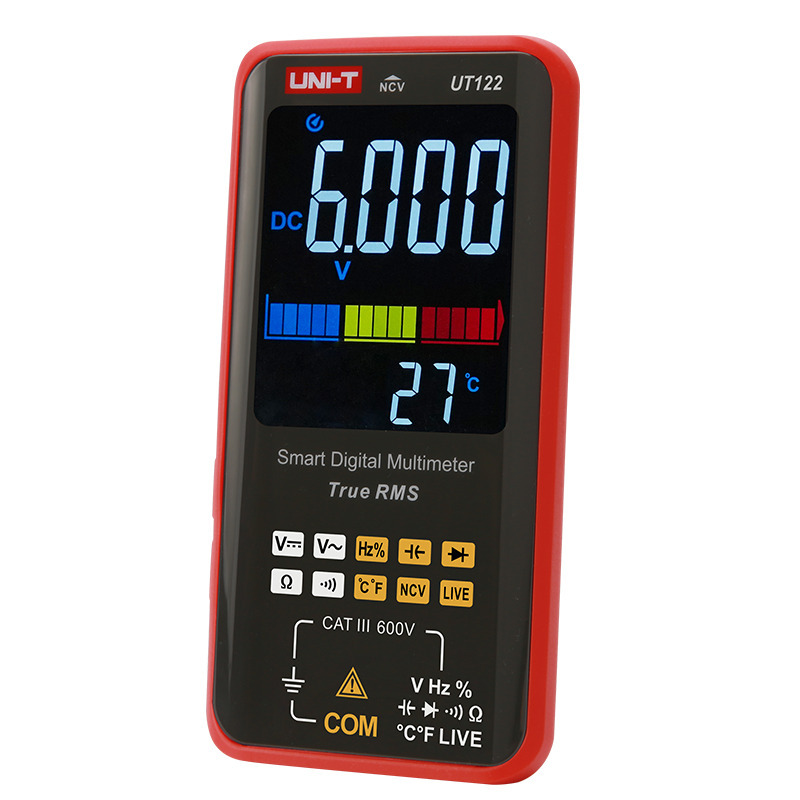 Uni-T UT122 卡片型 智能 USB-C充電 萬用錶
