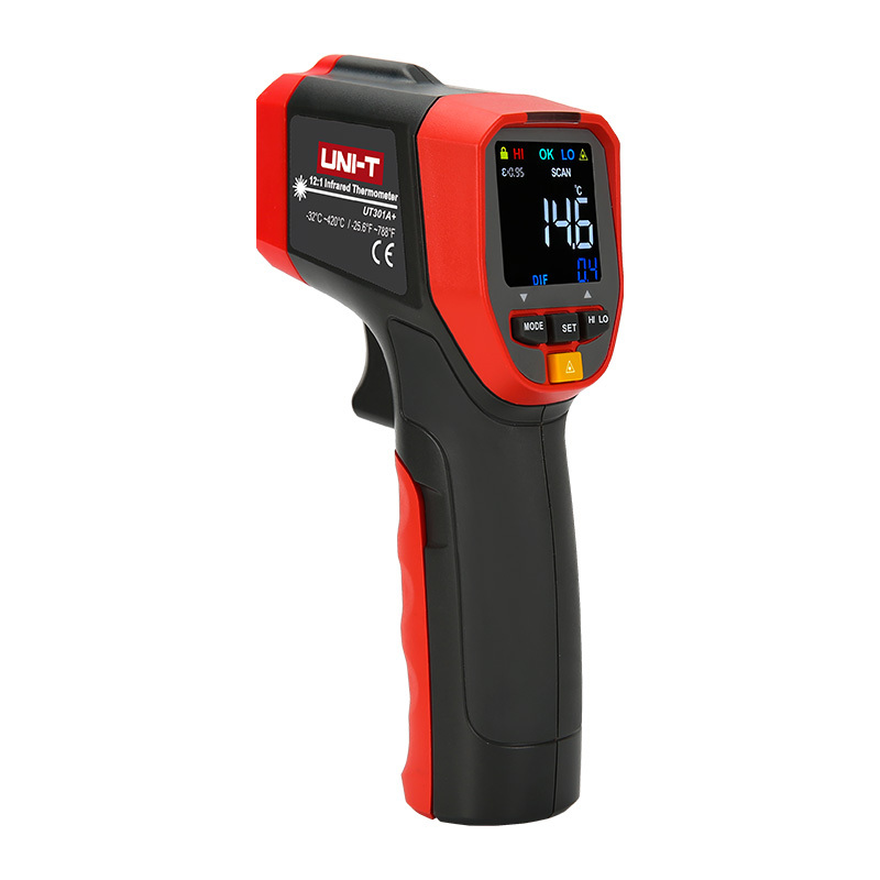 UNI-T UT301A+ -32℃~420℃ 12:1 工業型 測溫槍 測溫儀