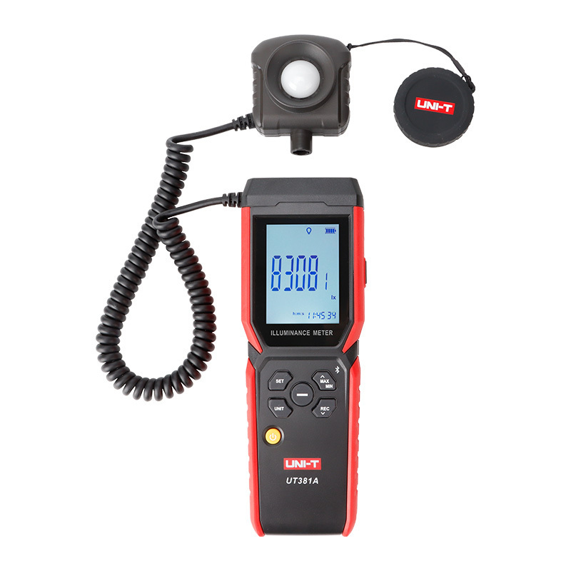 Uni-T UT381A 400,000lux 分體式藍芽光度計照度計