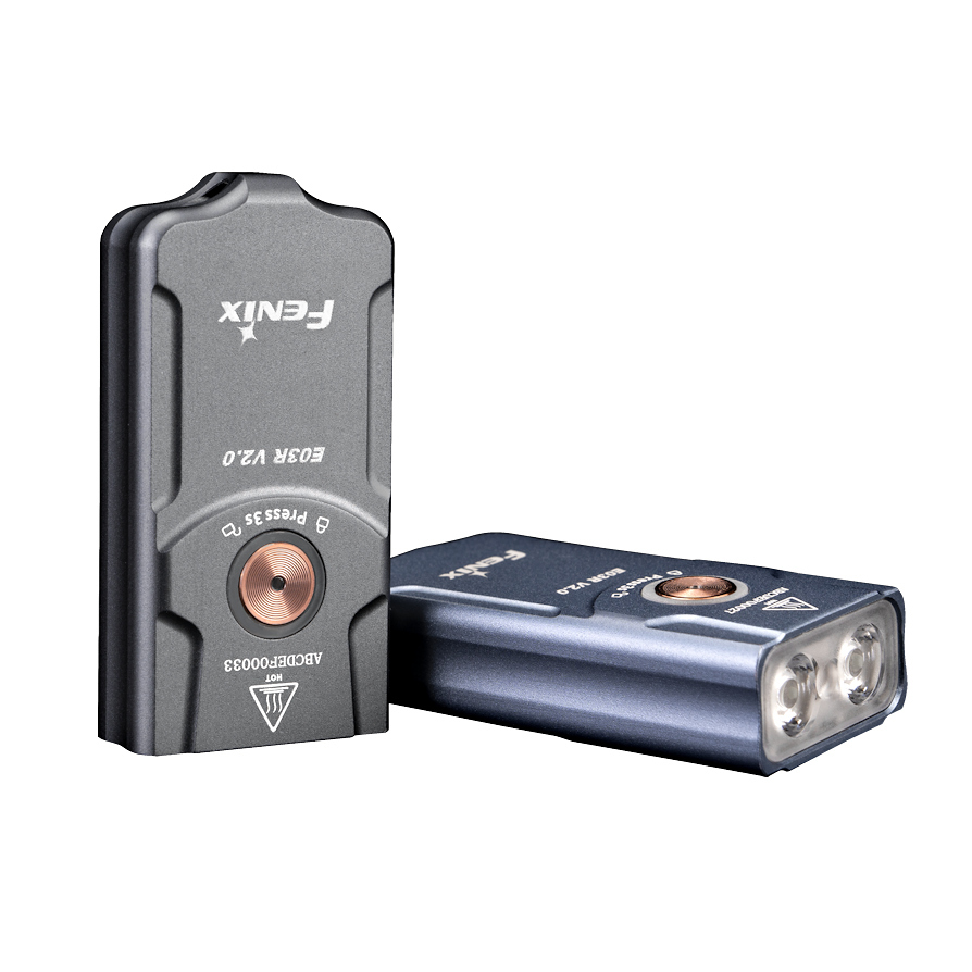 Fenix E03R V2.0 500lm USB-C充電匙扣燈