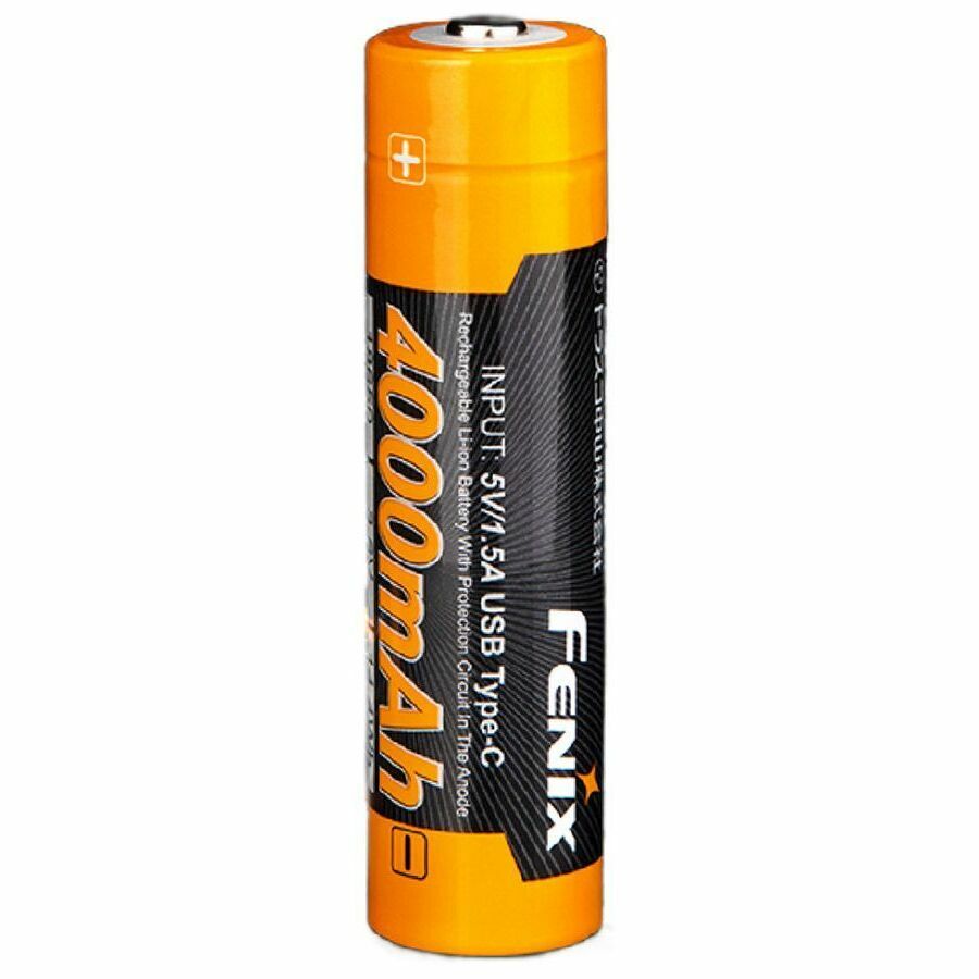 Fenix ARB-L18-4000U 4000mAh 18650 3.6v 鋰電池 USB-C Type C充電 連原裝盒