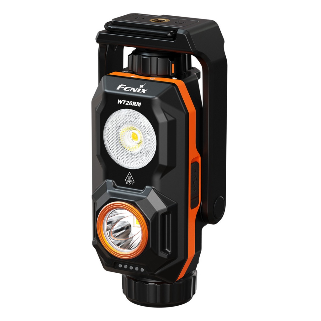 Fenix WT26RM 2500lm 高色顯 USB-C充電磁吸工作燈 21700電筒