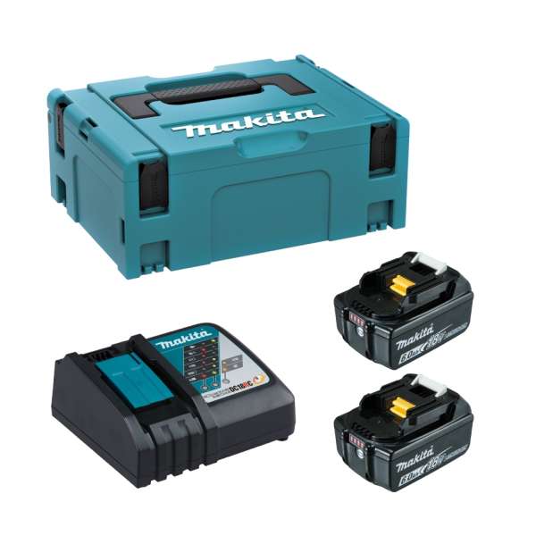 18V 6.0Ah 鋰電2粒及充電器套裝