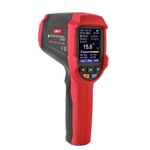 [UT305AP] UNI-T UT305A+ -50°C to 1350°C 專業紅外線溫槍 溫度計 Type K