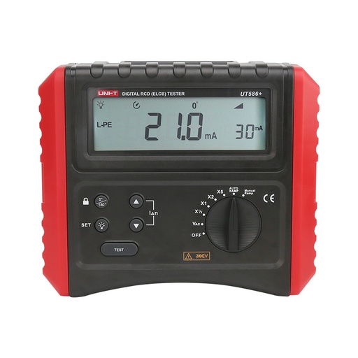 [UT586P] UNI-T UT586+ RCD 漏電斷路器測試儀
