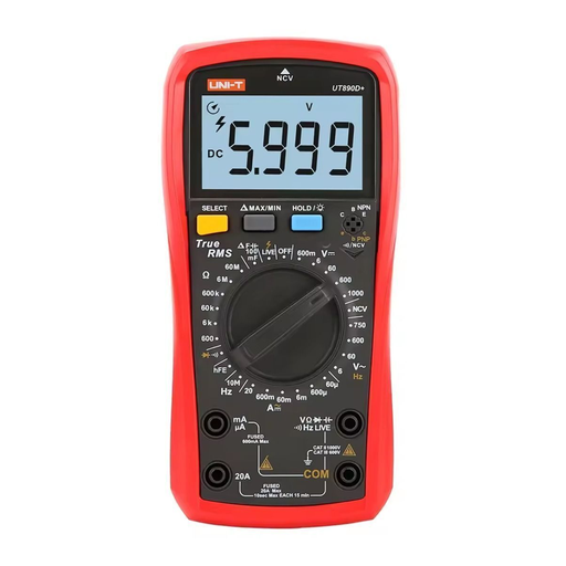 [UT890DP] UNI-T UT890D+ 電子萬用表