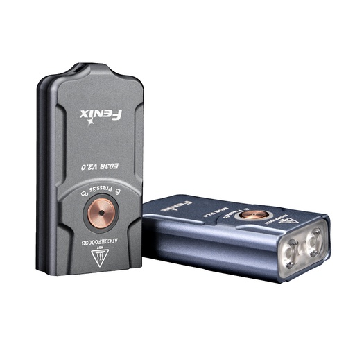 [E03R2] Fenix E03R V2.0 500lm USB-C充電匙扣燈